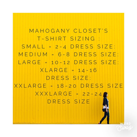 T-shirt Sizes