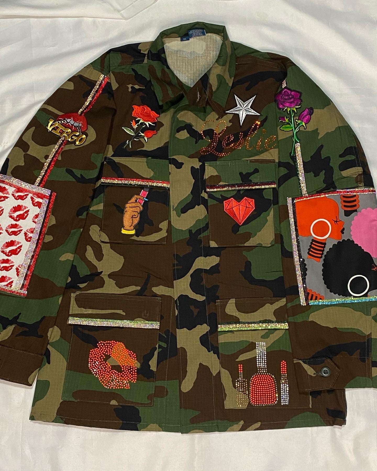 Customized Camouflage Jacket – Mahogany Closet LLC