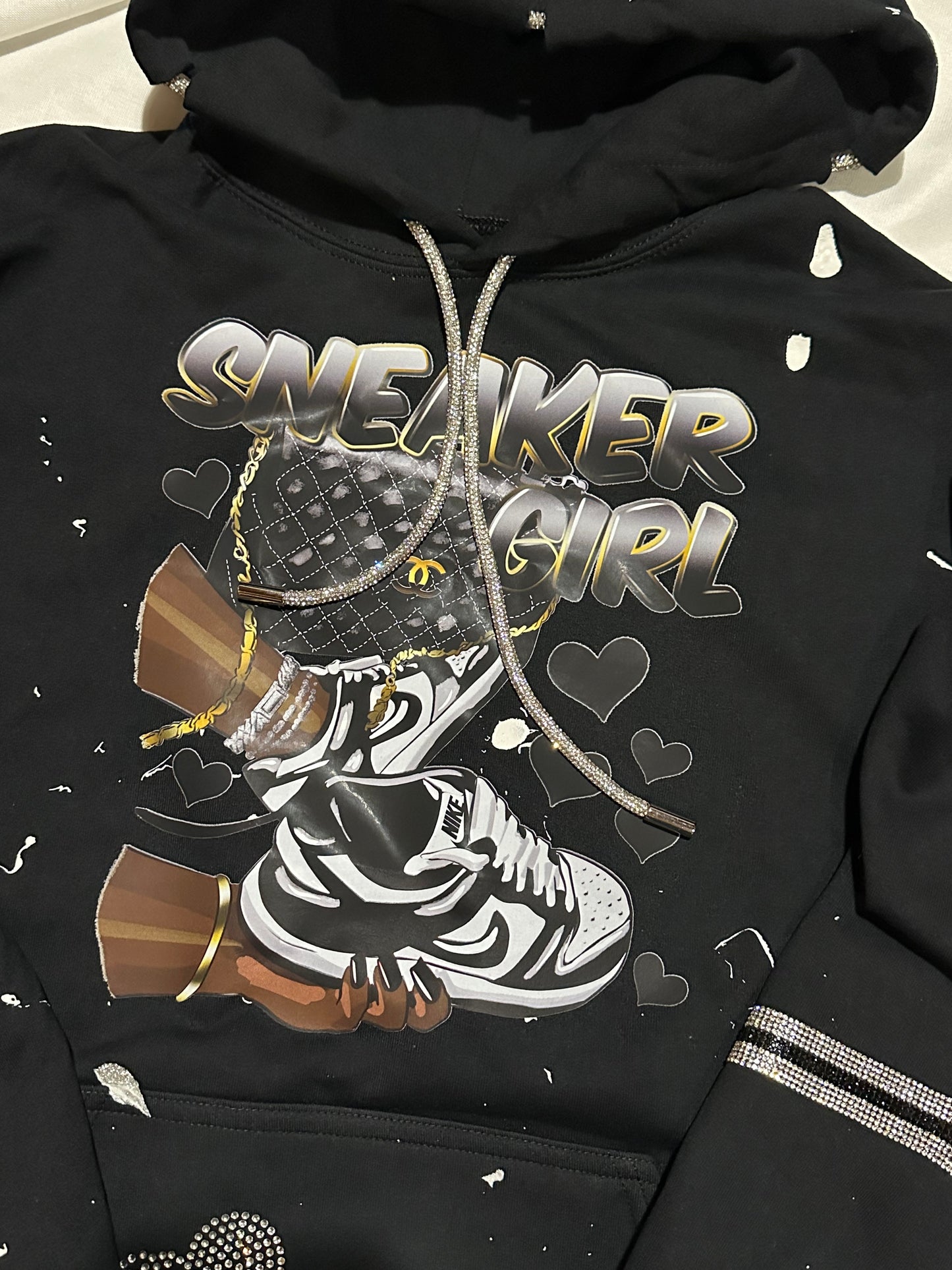 Sneaker Girl Hoodie